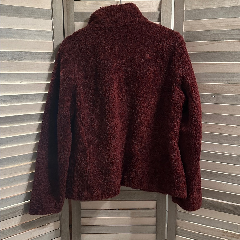 Pendleton Women's Deep Red Teddy Jacket - image 5